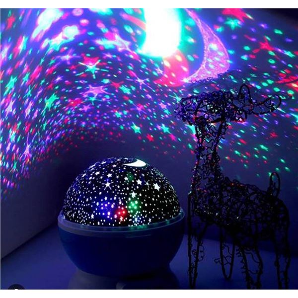 Star Master Dream Rotating Projection Lamp