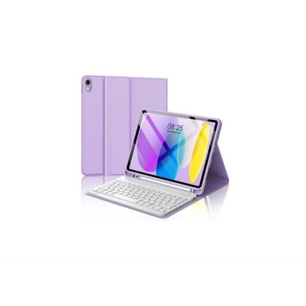 Purple Keyboard Case for iPad 10th/11th Gen