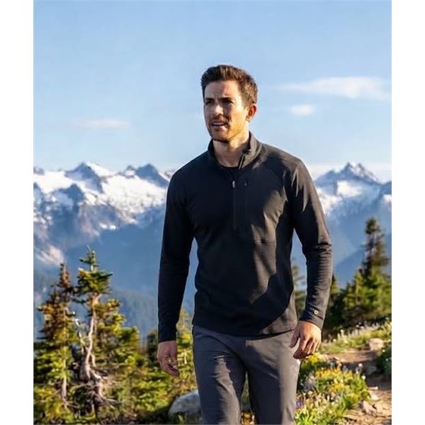 FWD HIIT-Knit 1/4 Zip Top Black 2XL