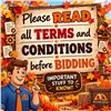 Image 1 : Auction Terms and Conditions Notice