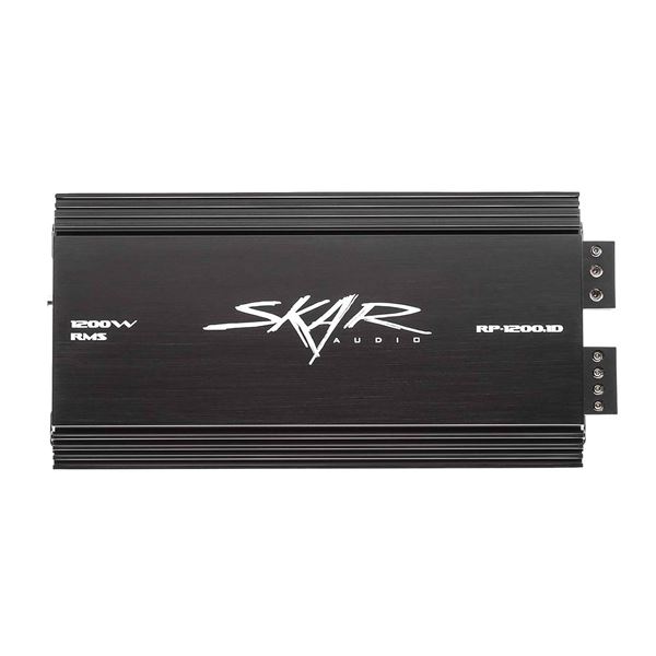 Skar Audio RP-1200.1D Monoblock Class D Mosfet Amplifier with Remote Subwoofer Level Control, 1200W