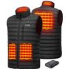 Image 2 : TideWe Heated Jacket For Men Black Size Large