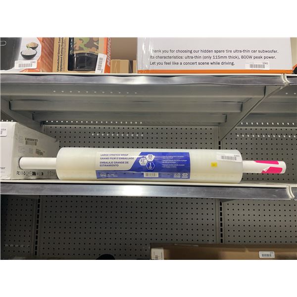 IPG Stretch Wrap 20" x 1000' 80 Gauge Clear Roll