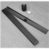 Image 1 : JECONNY 35in Linear Shower Drain Matte Black
