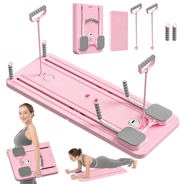CHICCLO Pilates Training Reformer Board Pink Set
