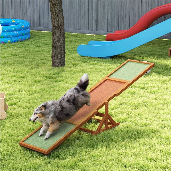 Wood Mini Seesaw Kit With Green Platform