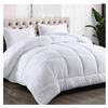 Image 1 : Bare Home Queen Comforter Set 3 PC White
