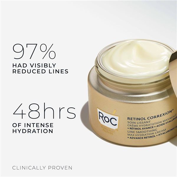 RoC Max Hydration Retinol Cream Display Set