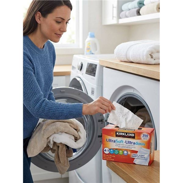Kirkland UltraSoft Dryer Sheets 2x250 Pack