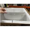Image 4 : MEJE 16x13-Inch Oval White Ceramic Sink