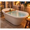 Image 1 : Kingston Aqua Eden Bathtub 60x30x24 Inch White