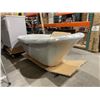 Image 5 : Kingston Aqua Eden Bathtub 60x30x24 Inch White