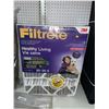 Image 2 : 3M Filtrete Air Filter 20x25x5 Healthy Living, 1 Filter