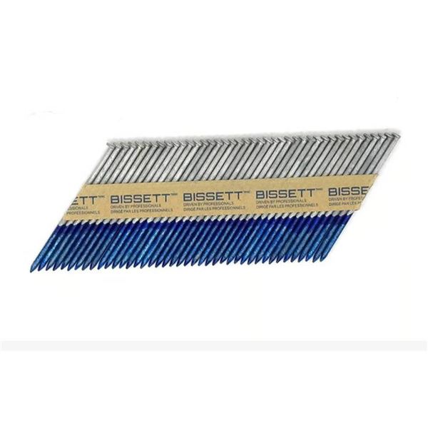 Bissett 3" x .120 31Â° Paper Tape Nails, 3000ct
