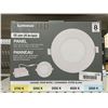 Image 3 : Luminus LED Panel 10cm 8-Pack Selectable White