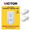 Image 1 : Victor Ultrasonic Rodent Repeller 6 x 2-Pack ( 12 Rodent Repellers total )