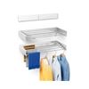 Image 1 : Wall Mounted Collapsible Laundry Drying Rack