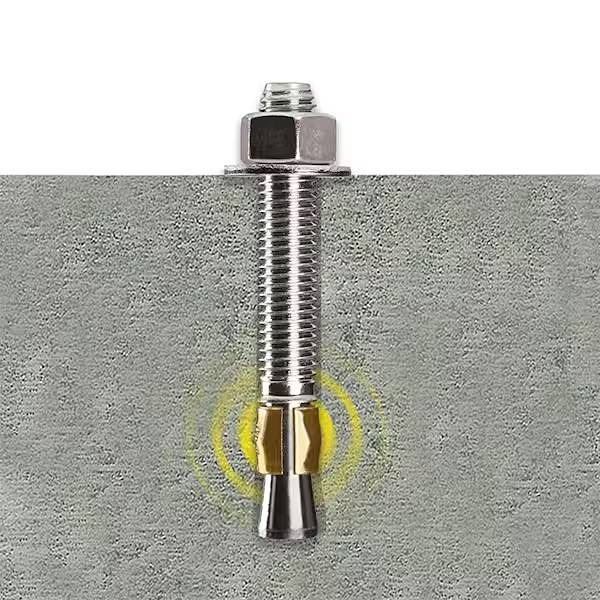 50 ParaWedge Concrete Anchors 1/2 x 3-3/4