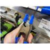 Image 4 : 6 Tooltech 1" Firm-Grip Spring Clamps