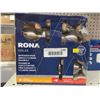 Image 2 : Reliabilt Bola Satin Nickel Deadbolt and Entry Door Knob Combo - 2-Pack