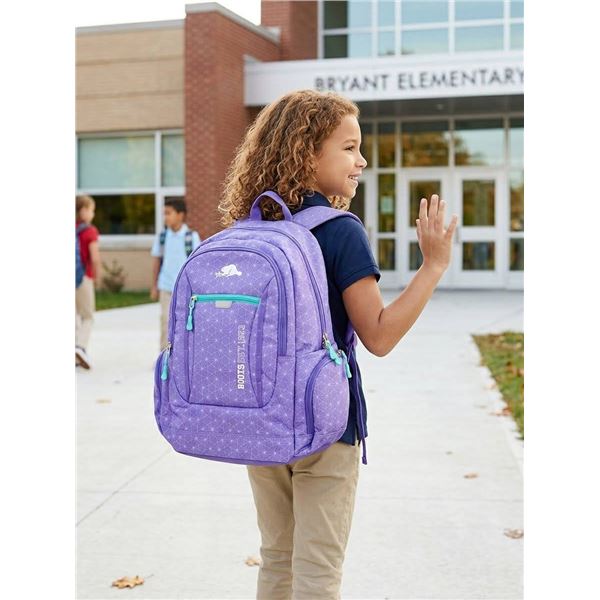 Roots Kids Purple Backpack Padded Straps