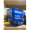 Image 3 : VALU+ Outdoor Wall Lanterns Black 2 Pack