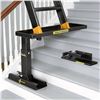 Image 1 : Tanfix Foldable Ladder Levelers for Stairs Heavy Duty Ladder Extender