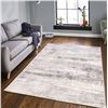 Image 1 : LARE Super Soft Area Rug Grey Machine Washable