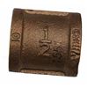 Image 1 : Sioux Chief Brass Pipe Couplings 1/2" FIP, Qty 25