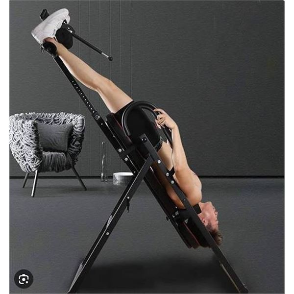 RUNSE Inversion Table, Black, New