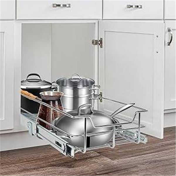 STORKING 1 Tier Pull Out Cabinet Organizer
