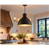 Image 1 : VALU+ 1-Light Pendant Black Finish 14.9 in