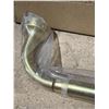 Image 4 : Lwiion Brass Disc Curtain Rod Wrap Around
