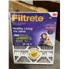 Image 2 : 3M Filtrete Air Filter 20x25x5 Healthy Living, 1 Filter