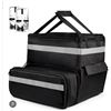 Image 2 : SelWatty Insulated Backpack Food Delivery Bag with Reflective Strips
