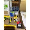 Image 3 : Norton Sandpaper, Richard Tools, Trays, Brushes Lot
