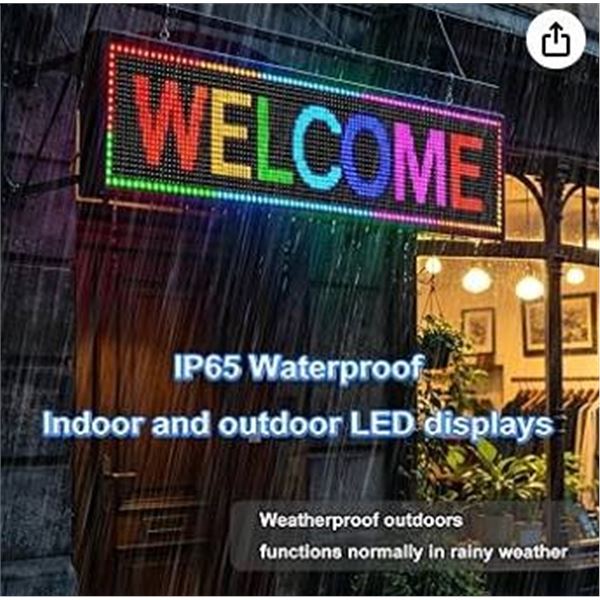 CHR P10 Outdoor LED Scrolling Sign Display