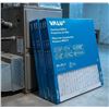Image 1 : lot of 4 VALU+ MERV 8 Air Filters 20x20x1