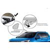 Image 2 : Universal Car Roof Rack Silver With Key Lock