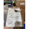 Image 4 : Universal Car Roof Rack Silver With Key Lock