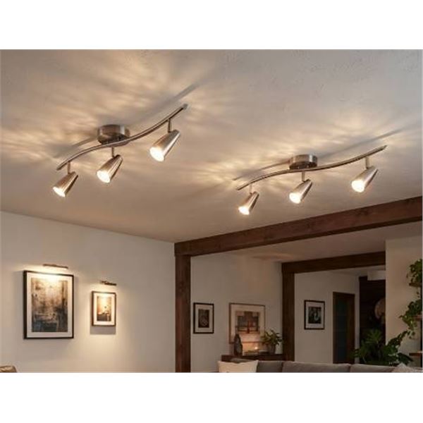 UBERHAUS 2 Sets 3-Light Track Fixtures