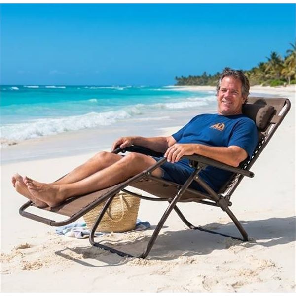 Facto Lounger Powder-Coated Steel Recliner