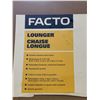 Image 4 : Facto Lounger Powder-Coated Steel Recliner