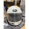 Image 2 : Griffin GS 510 Motorcycle Helmet White Red Stripe