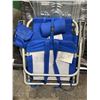 Image 2 : Tommy Bahama Blue Folding Beach Chair