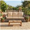 Image 1 : Chasewood Sofa Biscuit Tan, Boxed, Home Depot
