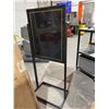 Image 3 : Black Metal Sign Stand 22.5 x 28 Inch Frame