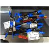 Image 2 : Tooltech 1" Spring Clamps, 7-Pack, Cushion Grip