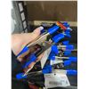 Image 6 : Tooltech 1" Spring Clamps, 7-Pack, Cushion Grip