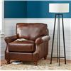 Image 2 : Stone & Beam Deco Metal Frame Living Room Standing Floor Lamp With Light Bulb and White Shade - 18 x